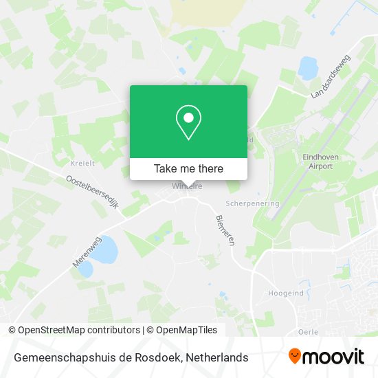 Gemeenschapshuis de Rosdoek map