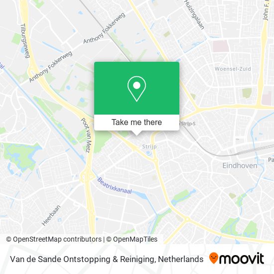 Van de Sande Ontstopping & Reiniging Karte