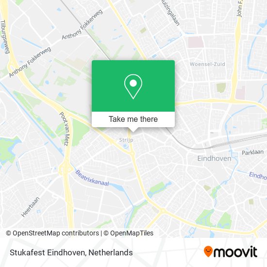 Stukafest Eindhoven map