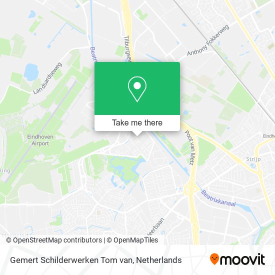 Gemert Schilderwerken Tom van map