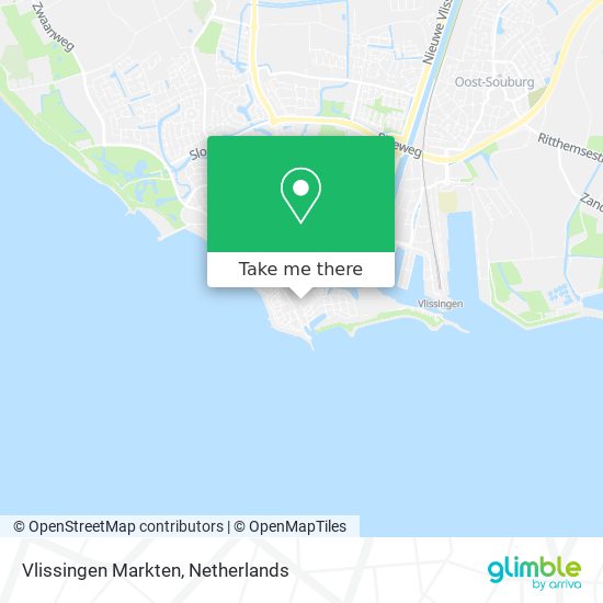 Vlissingen Markten Karte