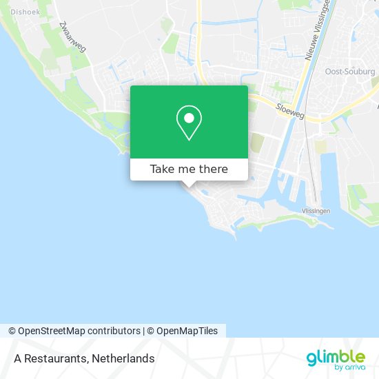 A Restaurants map