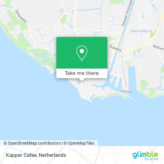 Kapper Cafee map