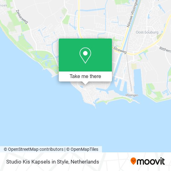 Studio Kis Kapsels in Style map