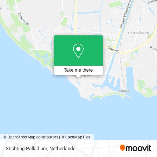 Stichting Palladium map