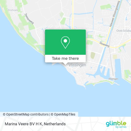 Marina Veere BV H K map