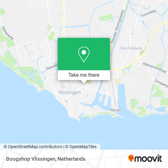 Boogshop Vlissingen map