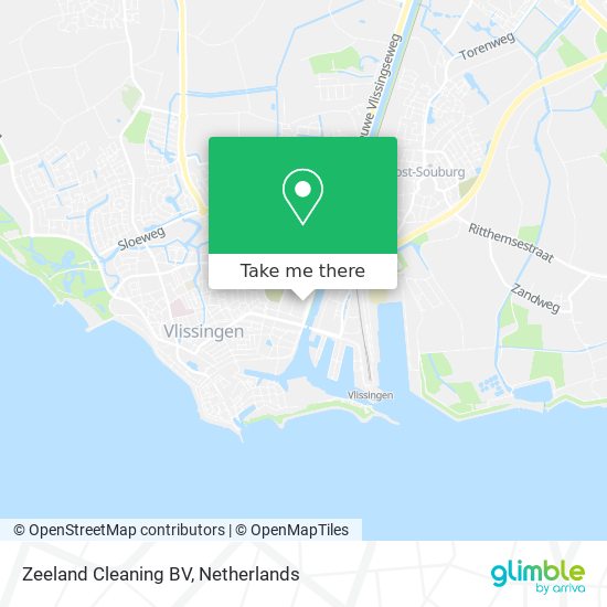 Zeeland Cleaning BV map
