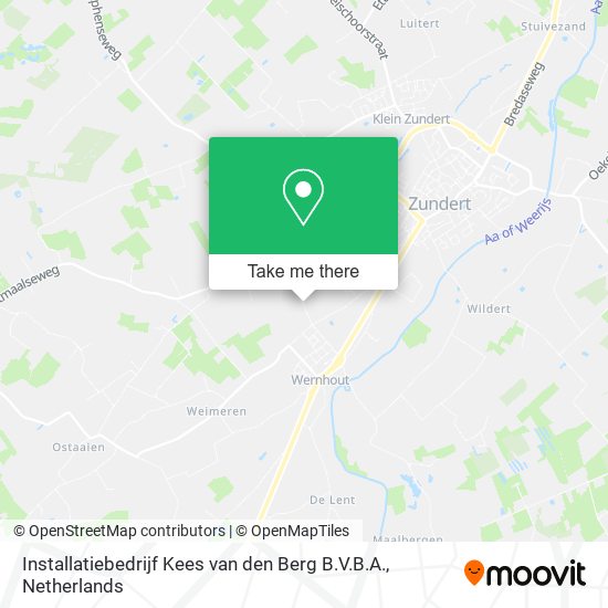 Installatiebedrijf Kees van den Berg B.V.B.A. map