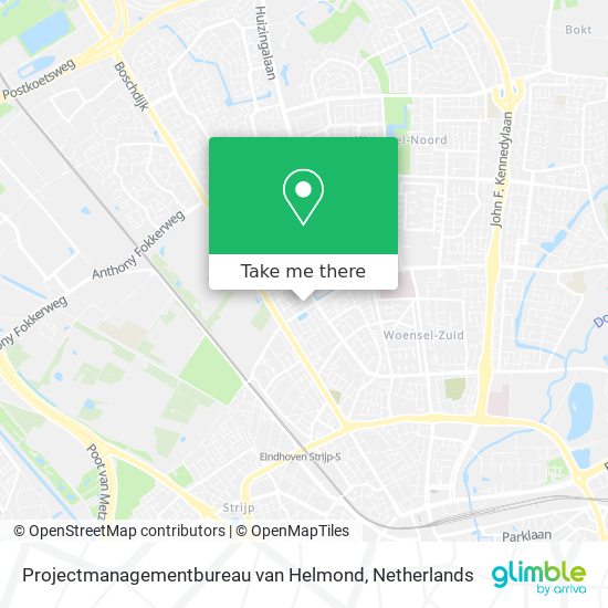 Projectmanagementbureau van Helmond Karte