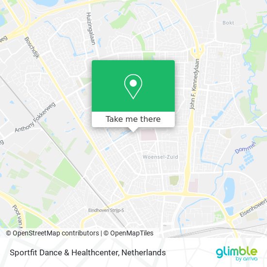 Sportfit Dance & Healthcenter map