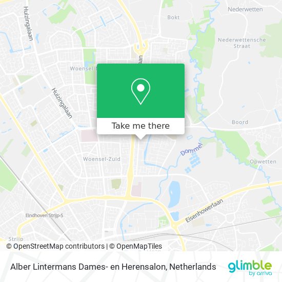 Alber Lintermans Dames- en Herensalon map