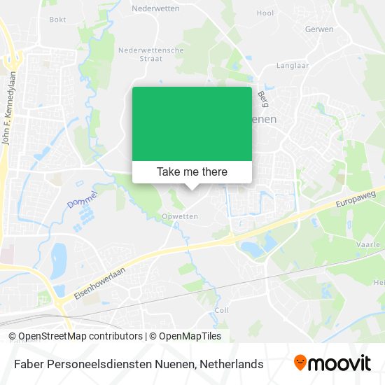 Faber Personeelsdiensten Nuenen map