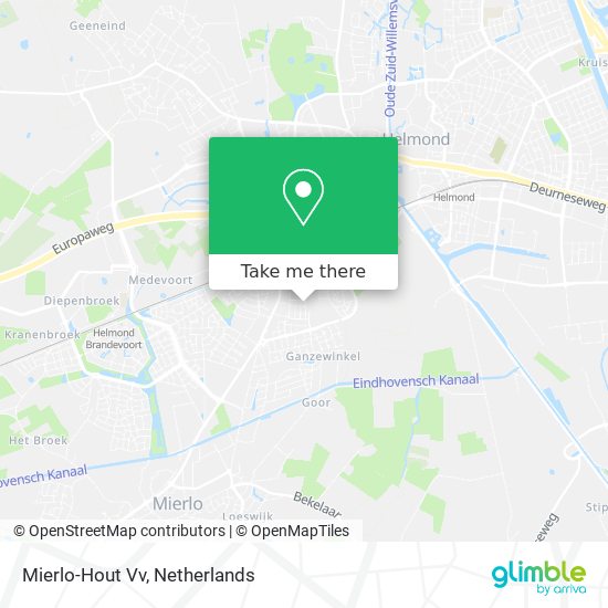 Mierlo-Hout Vv map