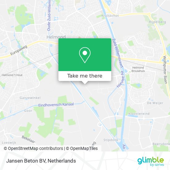 Jansen Beton BV map