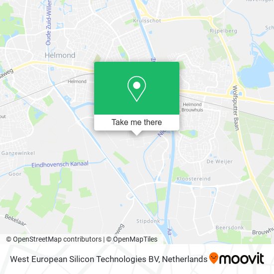 West European Silicon Technologies BV map