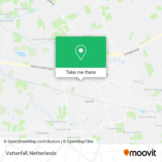 Vattenfall Karte