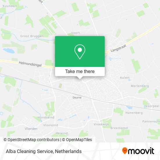 Alba Cleaning Service map