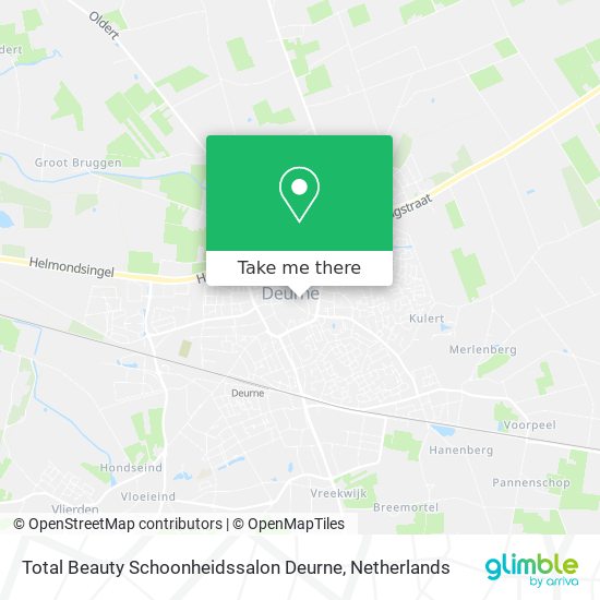 Total Beauty Schoonheidssalon Deurne map