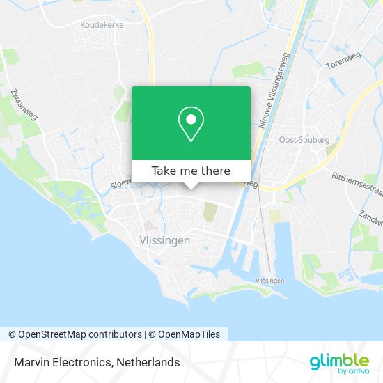 Marvin Electronics map