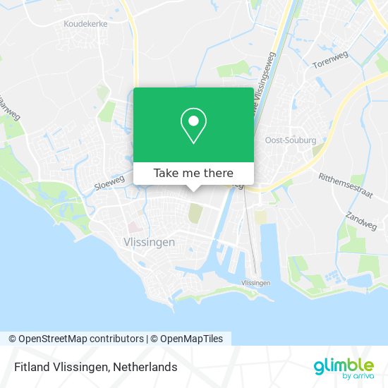 Fitland Vlissingen map