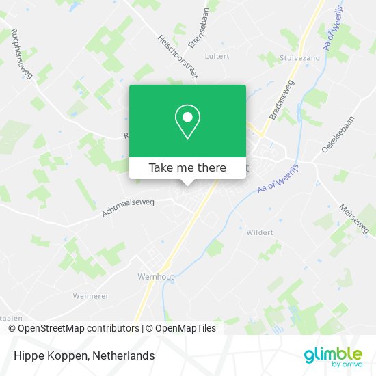 Hippe Koppen map