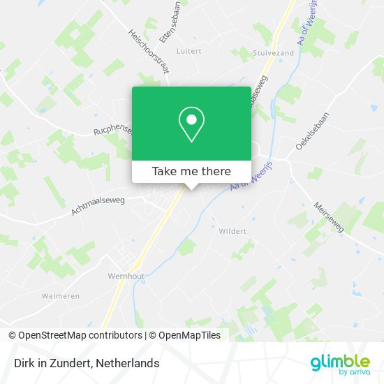 Dirk in Zundert Karte