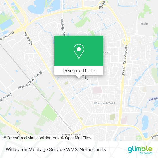 Witteveen Montage Service WMS Karte