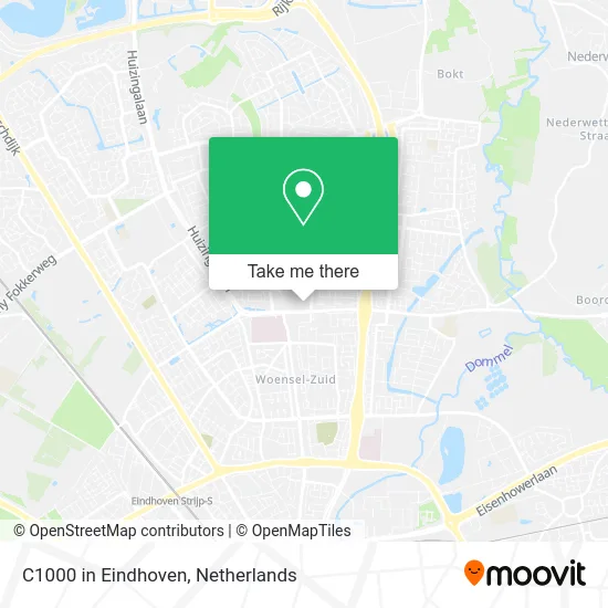 C1000 in Eindhoven map