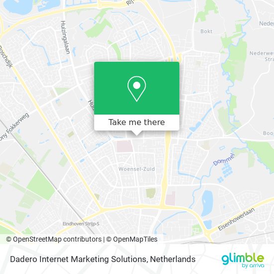 Dadero Internet Marketing Solutions map