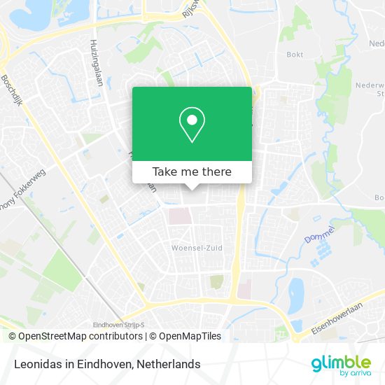 Leonidas in Eindhoven map