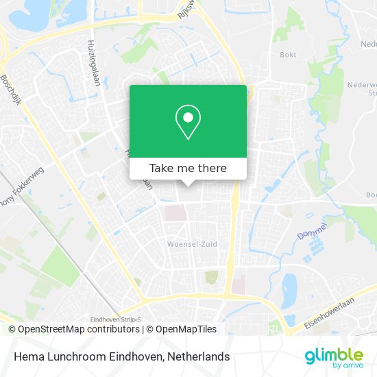 Hema Lunchroom Eindhoven map