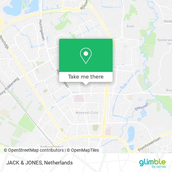 JACK & JONES map