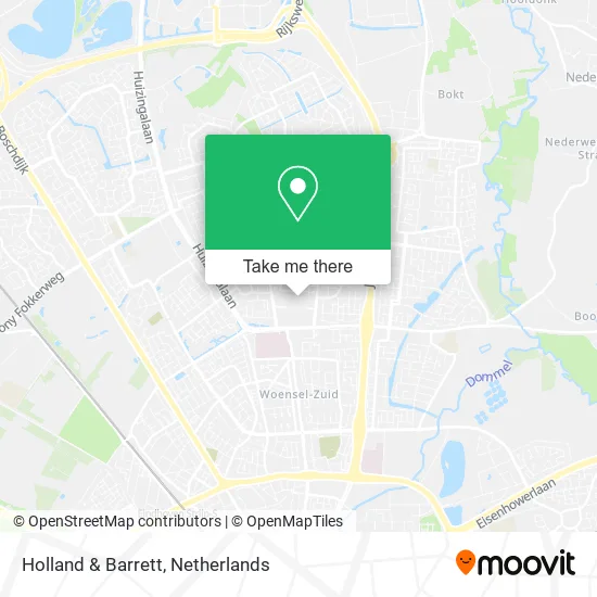 Holland & Barrett map