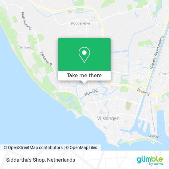 Siddartha's Shop map