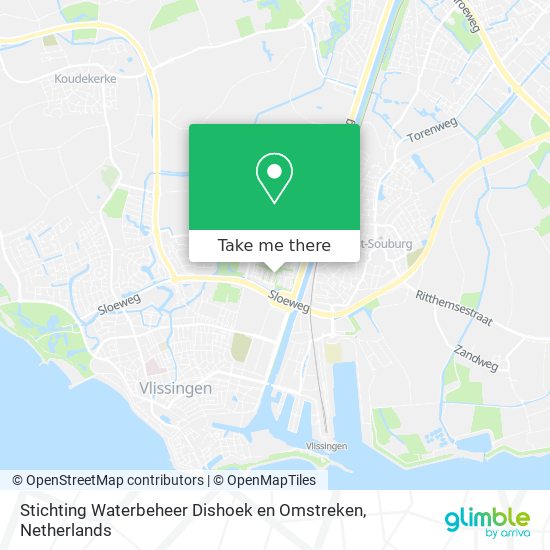 Stichting Waterbeheer Dishoek en Omstreken Karte