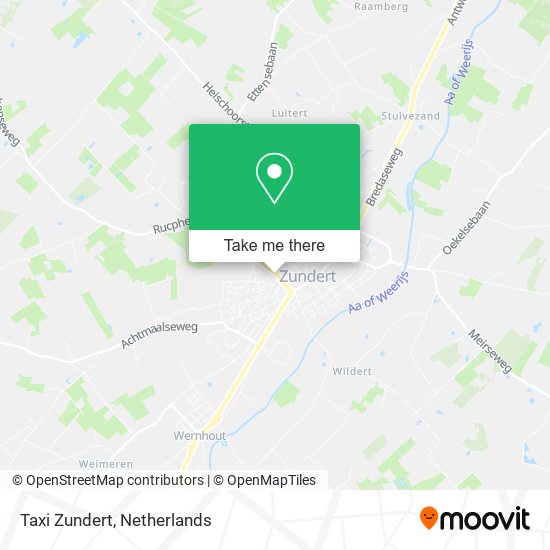 Taxi Zundert Karte