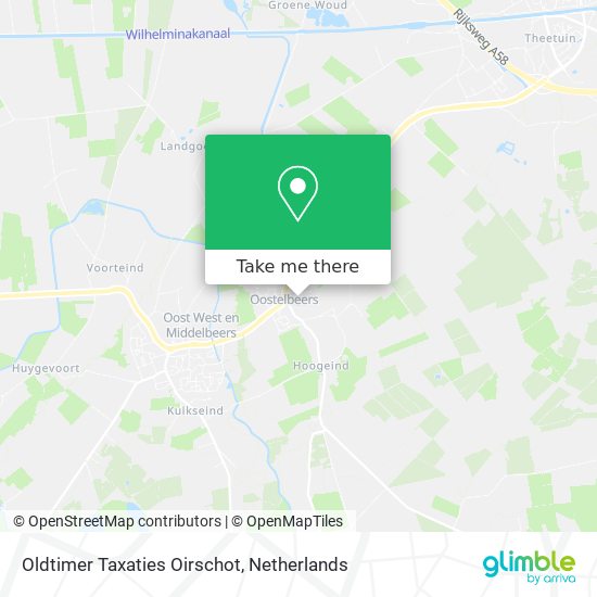 Oldtimer Taxaties Oirschot map