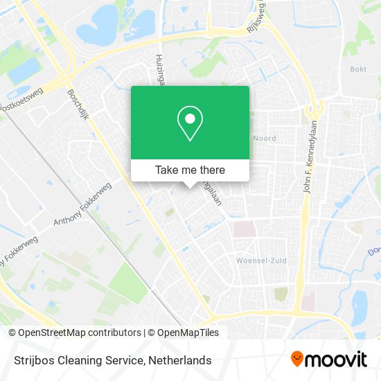 Strijbos Cleaning Service map