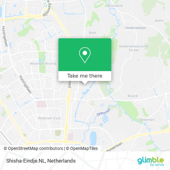Shisha-Eindje.NL map