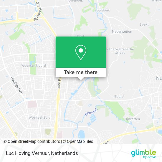 Luc Hoving Verhuur map