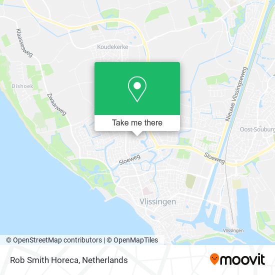 Rob Smith Horeca map