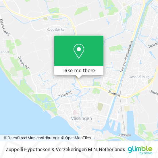 Zuppelli Hypotheken & Verzekeringen M N map