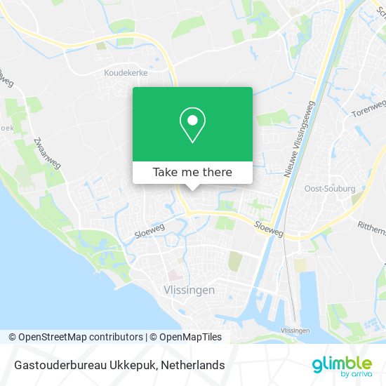 Gastouderbureau Ukkepuk map