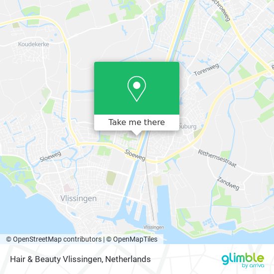 Hair & Beauty Vlissingen map