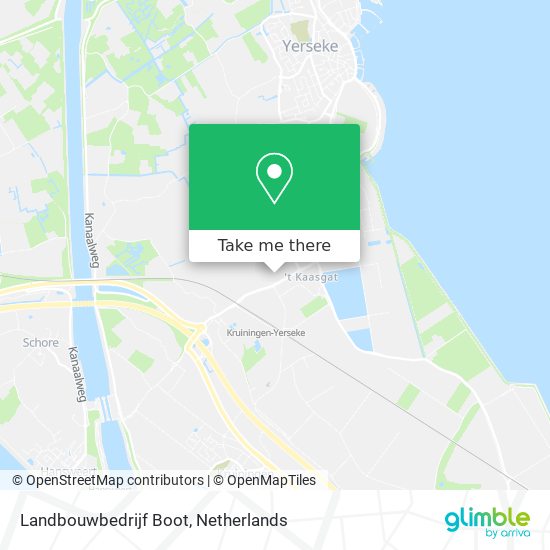 Landbouwbedrijf Boot map