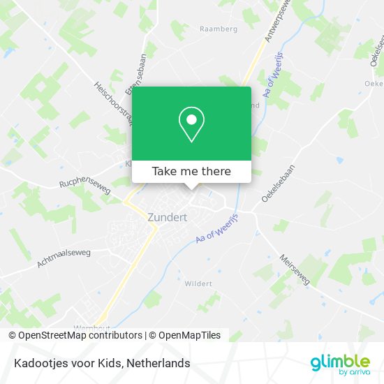 Kadootjes voor Kids Karte