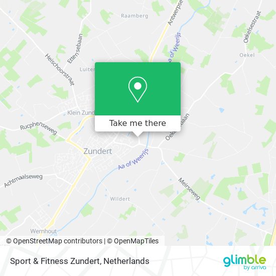 Sport & Fitness Zundert map