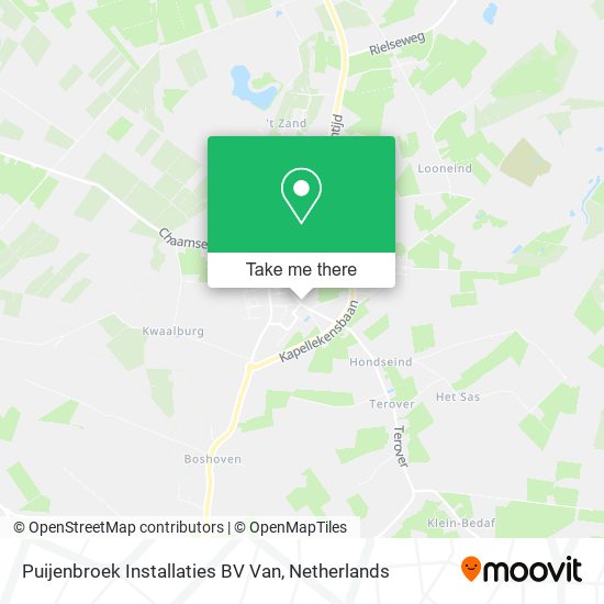 Puijenbroek Installaties BV Van map