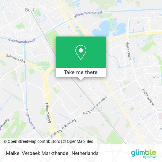 Maikel Verbeek Markthandel map